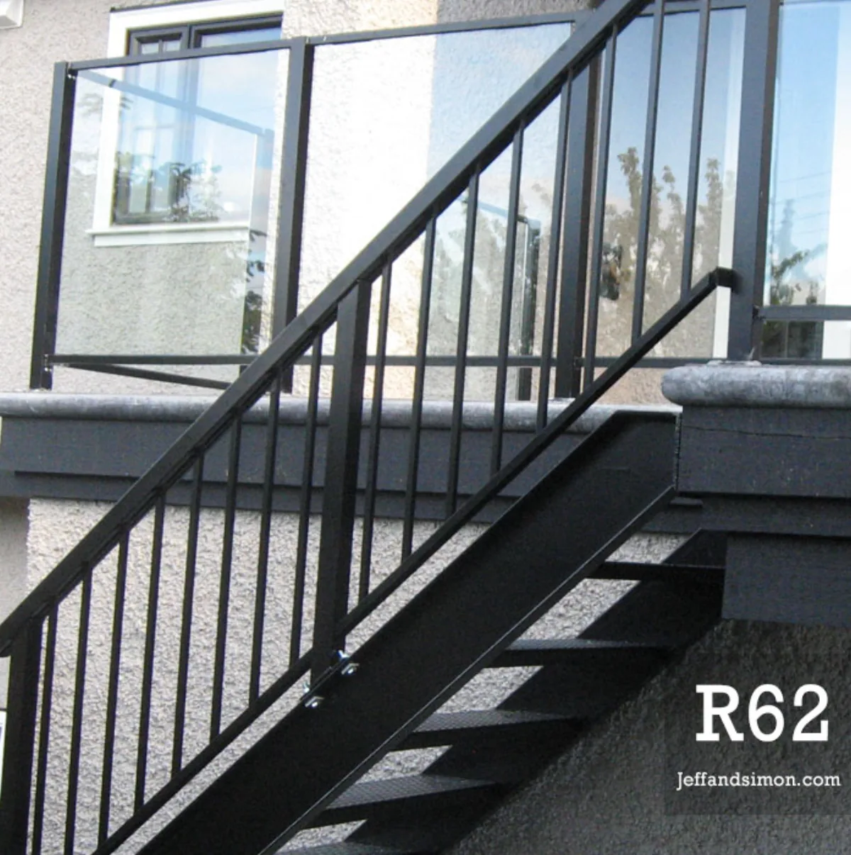 Exterior Residential Steel Stairs — Vancouver Stairs