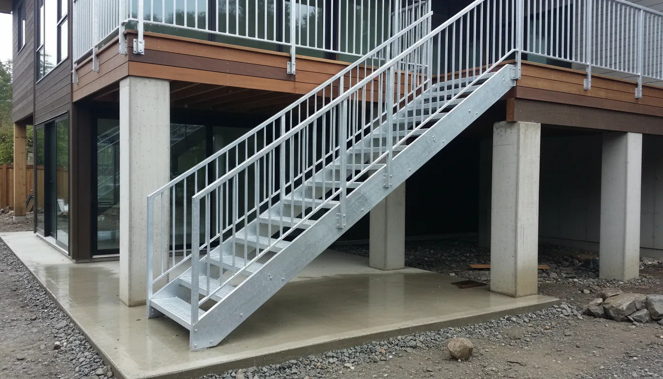 Footings for Exterior Steel Stairs: Frost and Heave in Vancouver