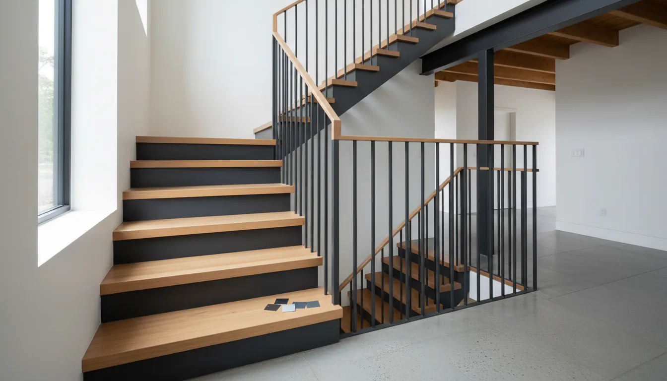 Choosing a Powder Coat Colour for a Vancouver Steel Stair