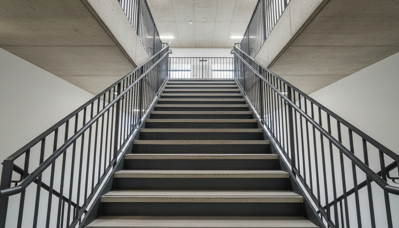 Stair Width in BC: What 900 mm Means and What Eats Into It